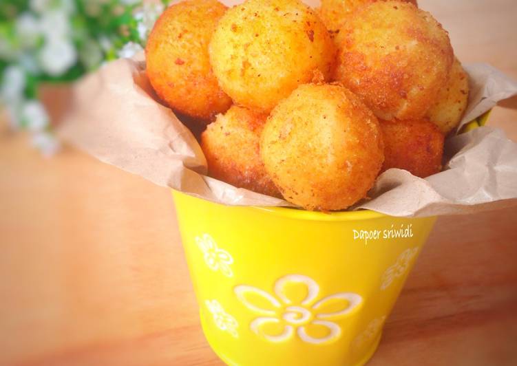 cara membuat Pom-pom potato (#postingrame2_recookumbiumbian)