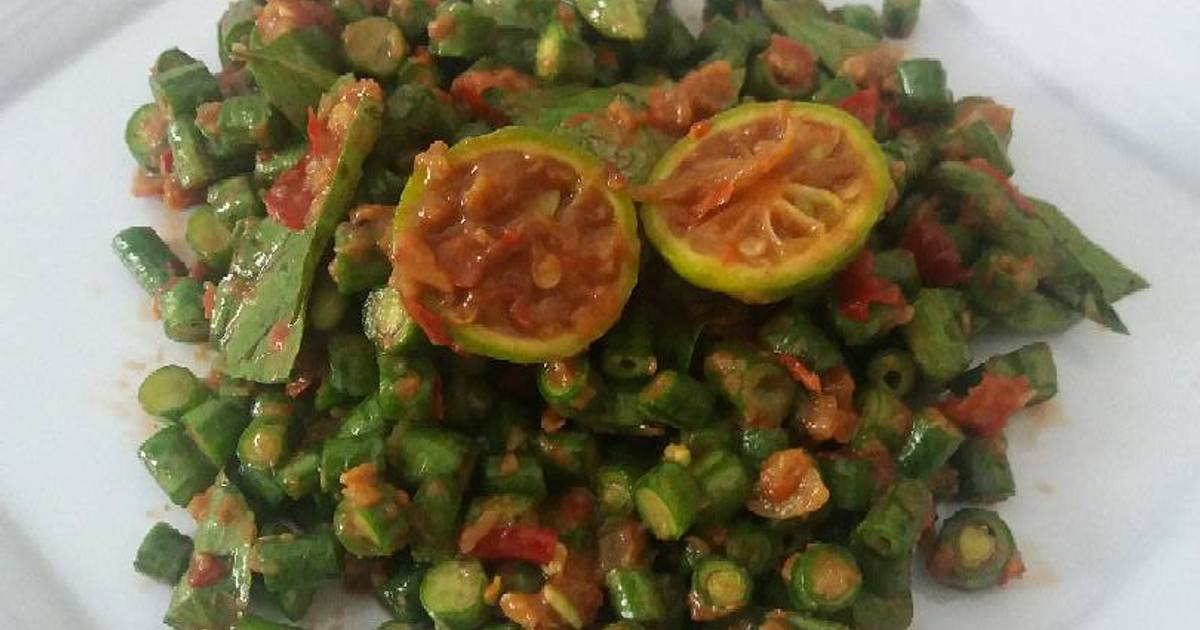 25 resep  sambal  mentah  kacang panjang enak dan sederhana 