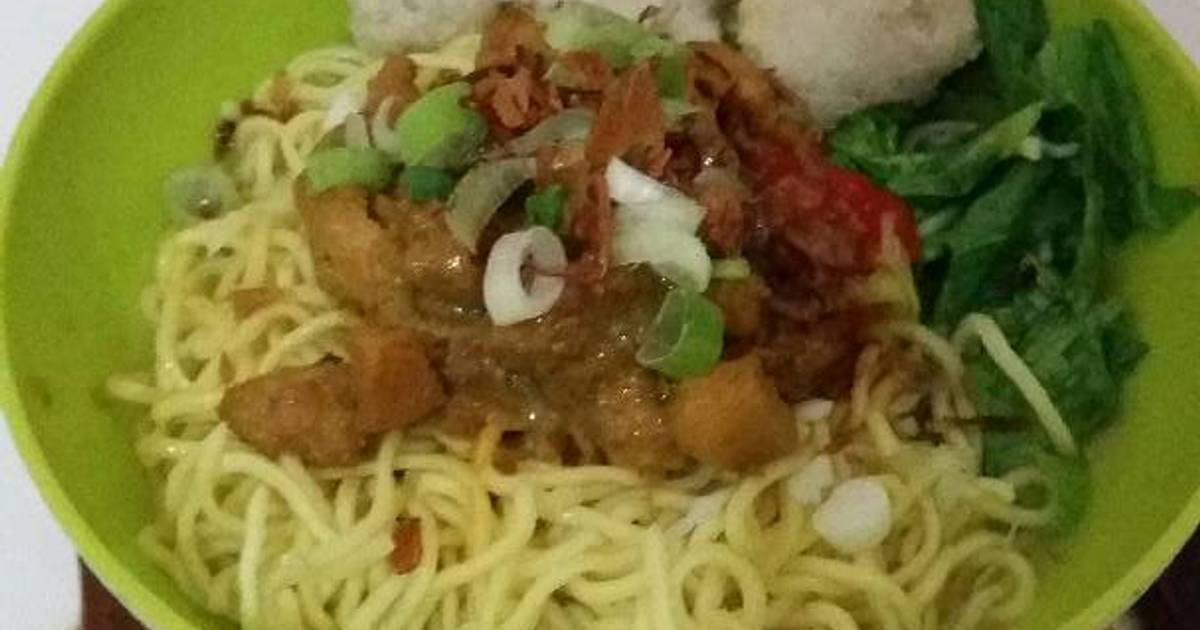 Resep Mie  ayam  praktis oleh Niesa Tofan Cookpad