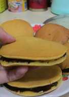 Dorayaki isi coklat sederhana