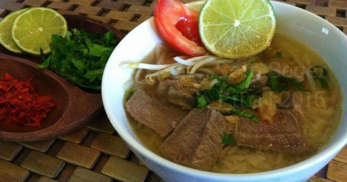 Gambar Soto Daging Sapi Jogja - Gambar soto daging sapi jogja.