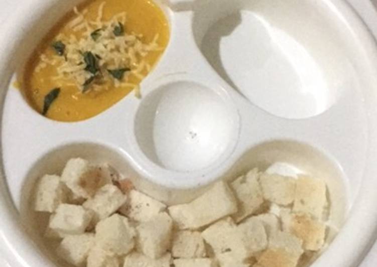 Resep 3. Sup krim labu kuning (dengan roti tawar) MPASI1 thn Karya
Dapoer Eebook