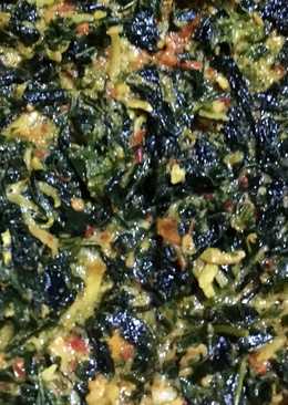 Sayur santan Daun pepaya jepang