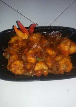 Udang tepung teriyaki hot