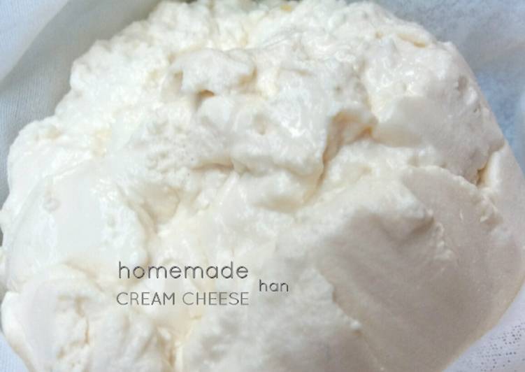 gambar untuk resep makanan Homemade Cream Cheese