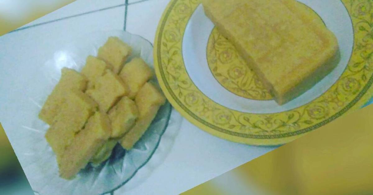 Resep Cheese cake (no mixer, no oven, no baking powder)