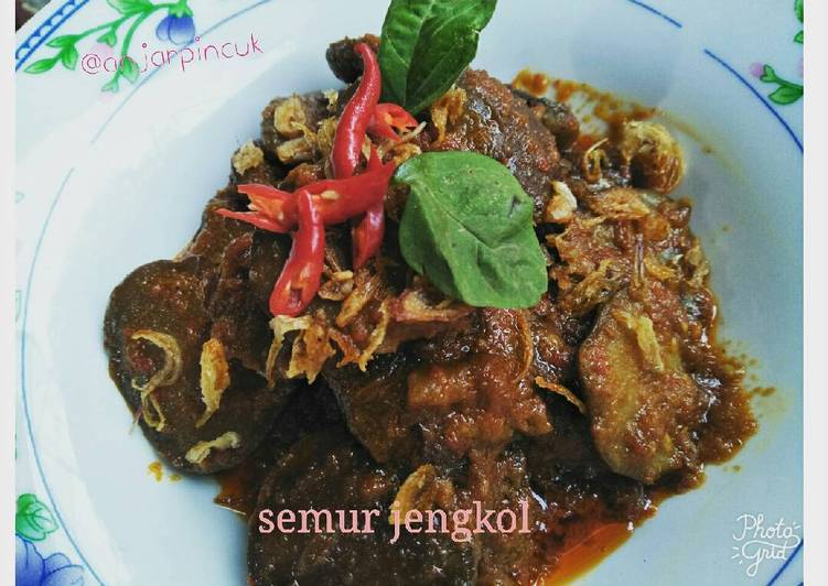 resep makanan Semur jengkol huh hah