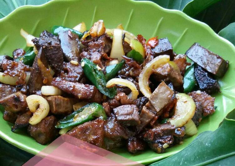 gambar untuk resep Daging paruh sapi goreng kecap