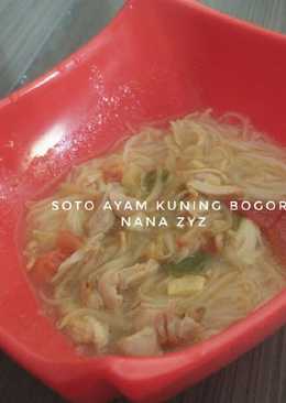 Soto ayam kuning bogor