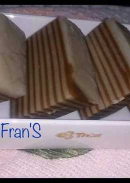 Kue Lapis cokelat nan Legit By nyonya Fran'S