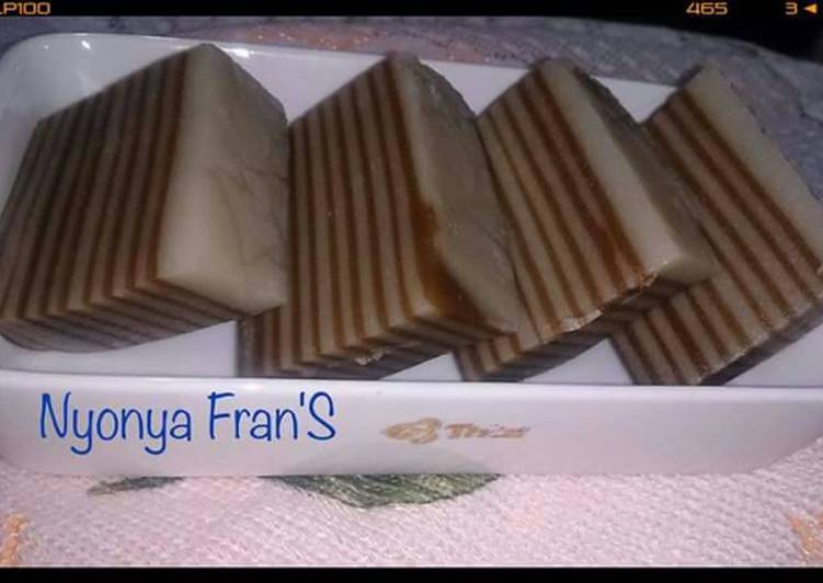 gambar untuk resep Kue Lapis cokelat nan Legit By nyonya Fran'S