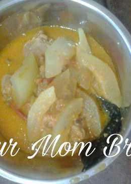 Gulai Ayam Labu Putih