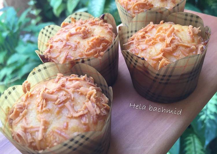 Resep Cheese custard muffin - Hela bachmid