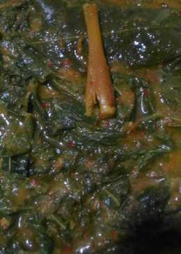 Sayur Daun Singkong Bumbu Kuning