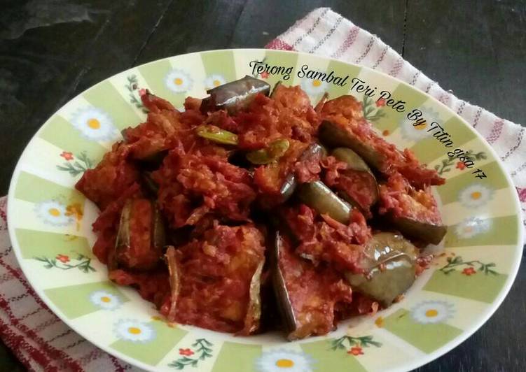 Resep Sambal  Terong Teri  Pete  Pr Olahanterong oleh 