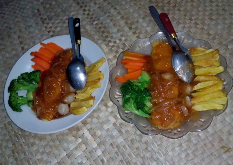 gambar untuk resep makanan Steak bihun homemade