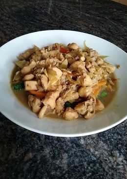 Ayam teriyaki with vegetable