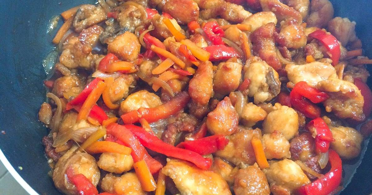 Resep Tumis Ayam Paprika ala Farah Qubayla