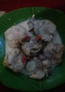 Tiwadak baparung ala Dapur Galuh (Cempedak bakar)