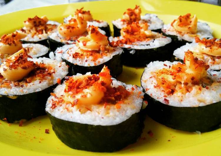 gambar untuk cara membuat Sushi Tuna ala ibu salsa najwa