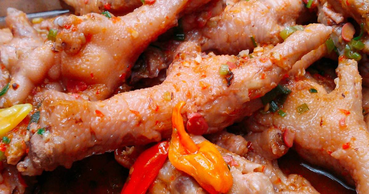 Resep Ceker Ayam masak taoco ala Vivian Lim