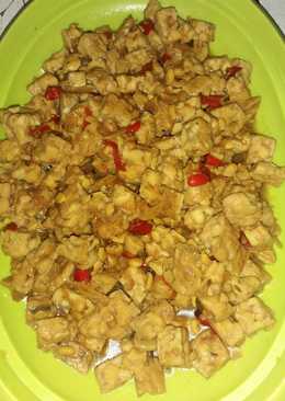 Orek tempe pedas manis #BikinRamadanBerkesan