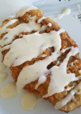 Daging fillet saus keju
