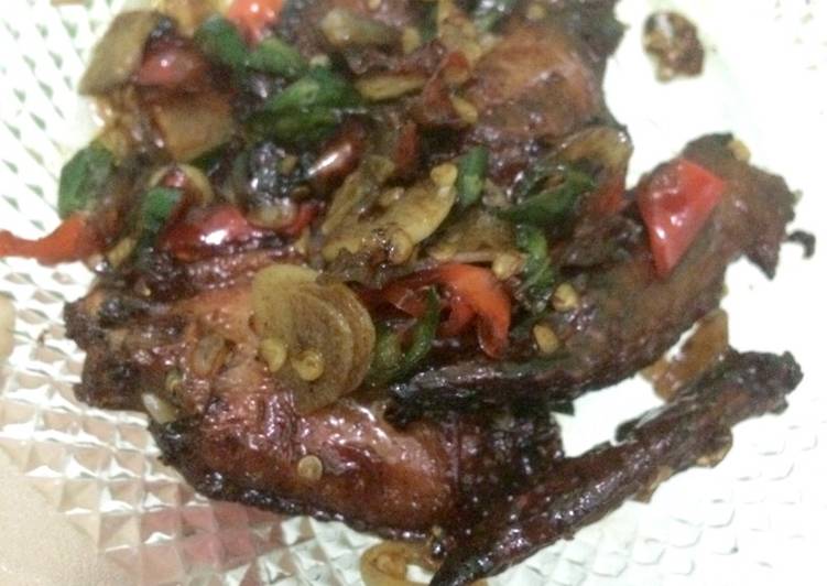 resep makanan Ayam saus tiram