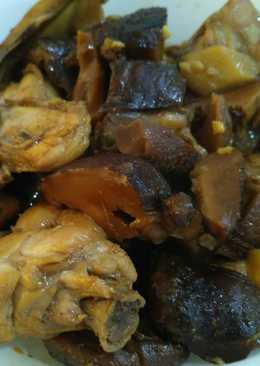 Ayam Jamur Masak Kecap