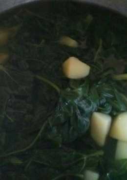 Sayur,bening kentang campur2 cepat dan segar.