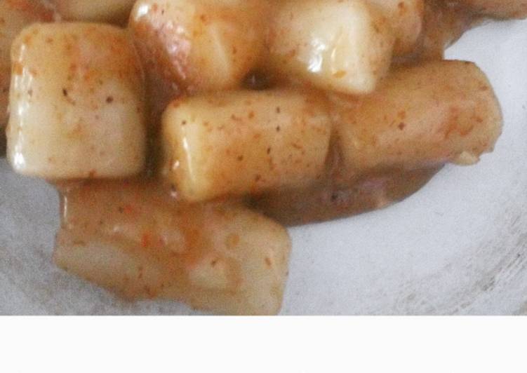 resep makanan Tteokbokki Kue Beras