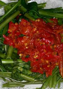 Rujak kangkung sambal segerð'