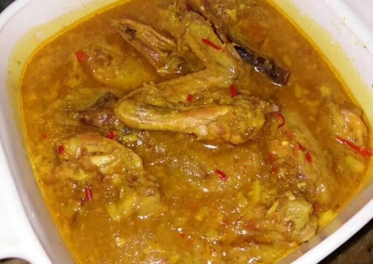 resep makanan Ayam garang asem