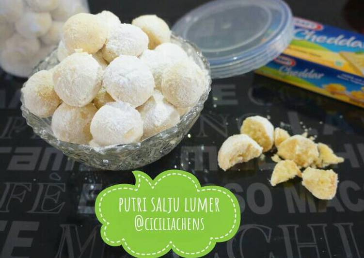 gambar untuk resep Putri Salju Keju Lumer