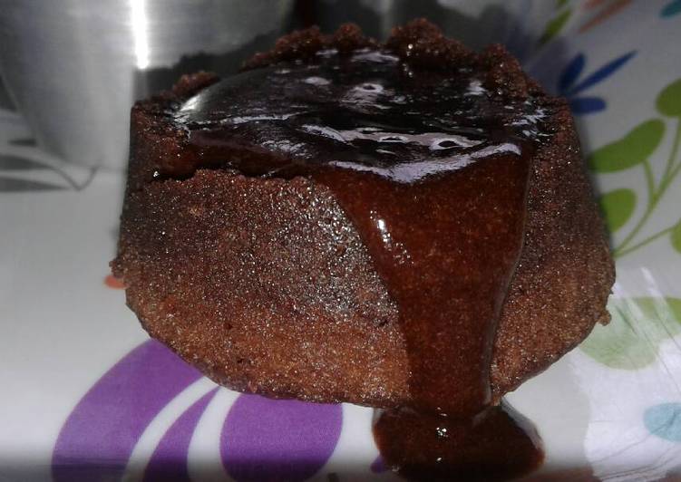 resep lengkap untuk Lava Cake Chocolatos Kukus