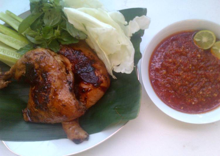 gambar untuk resep Ayam bakar bumbu bacem