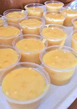 Puding jagung simple