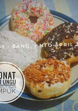 Donat Ubi Ungu Lembut dan Empuk