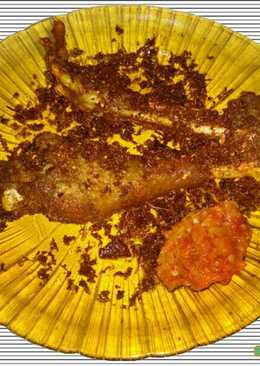 Ayam Kampung Serundeng Rempah