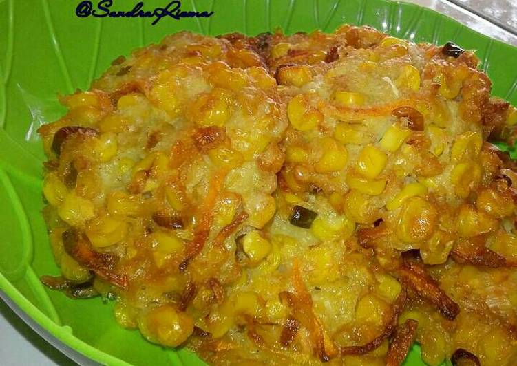 Resep Dadar Jagung/Bakwan Jagung Oleh Sandra Risma