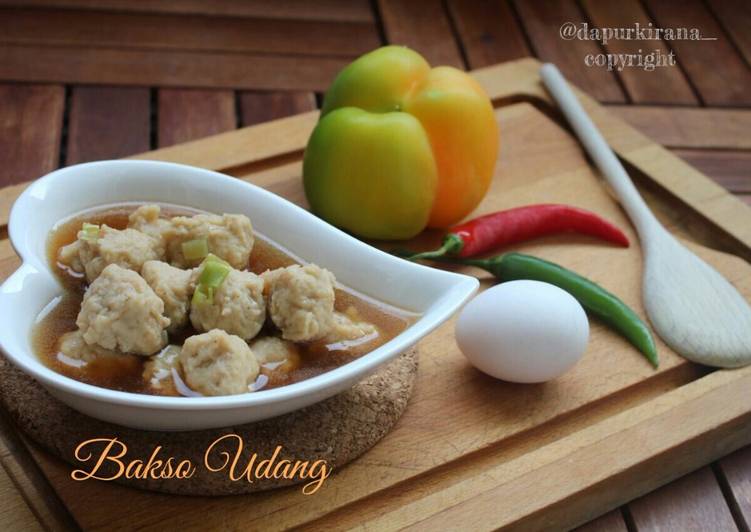 resep makanan Bakso Udang ala saya??