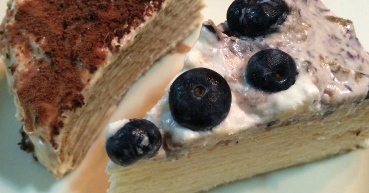 Resep Blueberry Cheese Cake Crepe Resep Blueberry Cheese Cake Crepe