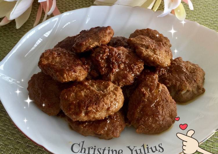 Resep Burger Steak #KitaBerbagi Dari Christine Yulius