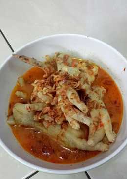 Ceker kuah pedas
