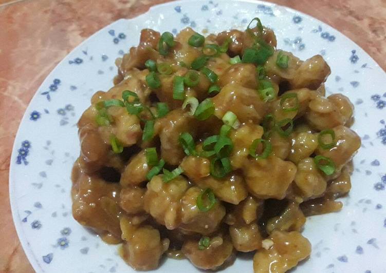 gambar untuk resep Tahu Tempe Crispy Saus Tiram