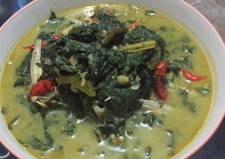  Resep Sayur daun singkong teri jengki oleh ni2ng angeljo3 