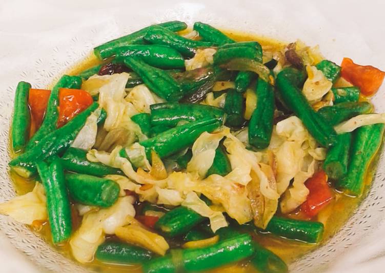 Tumis Buncis Saos Tiram
