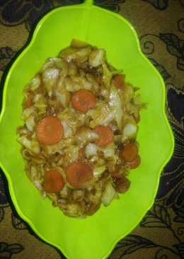 Oseng kubis&wortel simple