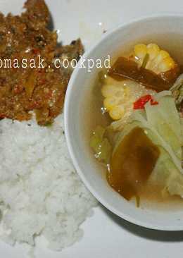 Ayam gepuk & sayur asam