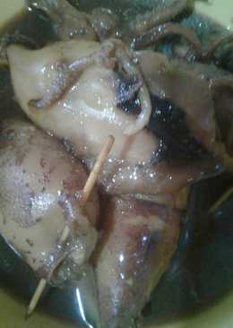 Sotong isi orak arik telur